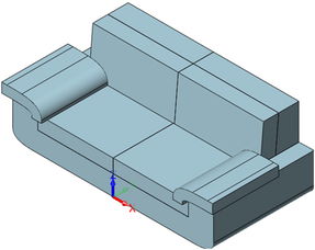 中望3D自頂向下設計在沙發造型產品開發中的應用與實踐